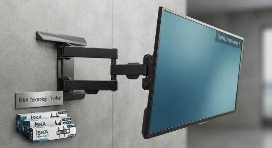 Turhal TV Askı Aparatı (Duvara Monte, Hareketli ve Sabit Modelleri resmi